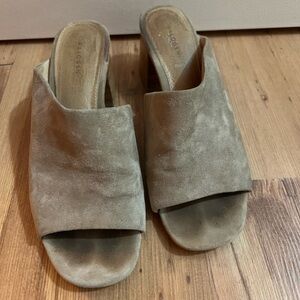 Halogen Suede Mules - office shoes, fall wardrobe